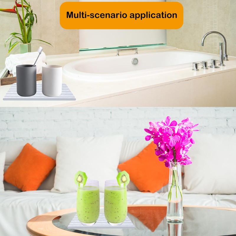 Water Absorbent Stone, Rectangular Absorbent Coaster, Absorbent Coasters Made of