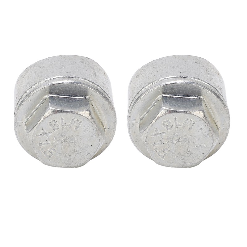 1 Pair Oxygen Sensor Weld Bung M18 X 1.5mm Notched