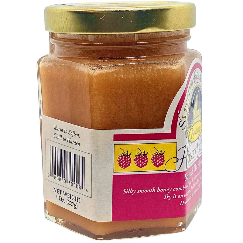 Raspberry Honey Creme 8 oz. Jar - Case of 12