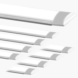 Viugreum 6500K LED Shop Lights 2FT 20W 2400lm, Super Bright White LED Workbench Lights, Tube Lights,Hight Output, Garage Lights Ceiling LED for basements, Warehouses, and Storage Areas (Pack of 8)