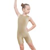 EQSJIU Gymnastics Leotards Nude Tan White Adorable Shiny Sparkle Leotards