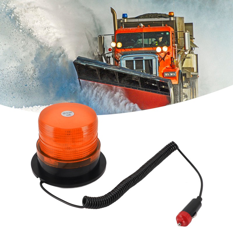 LED Strobe Light IP67 Waterproof Magnetic LED Warning Safety Flashing