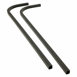 GTW Universal Golf Cart Rear Struts/Roof Supports for Extended Top and Rear Seat | Candy Cane Style | Universal Application
