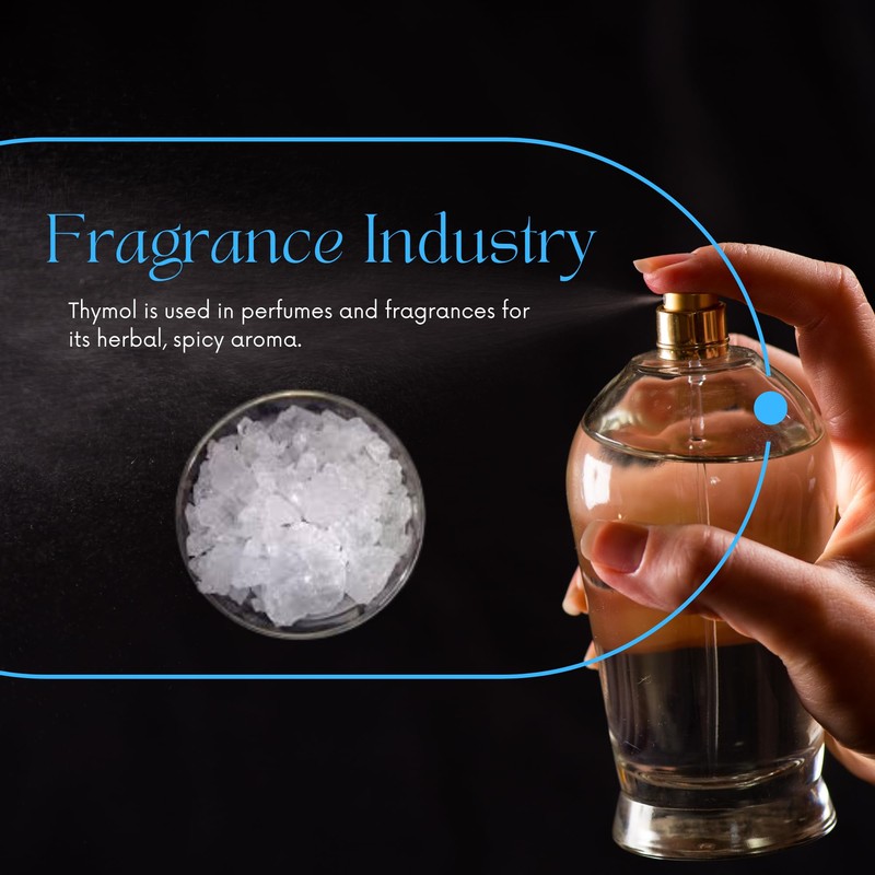 CCS CONSOLIDATED CHEMICAL & SOLVENTS Thymol Crystals High Purity Aroma