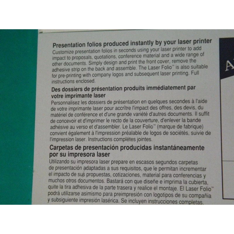 Avery Laser Folio Presentation Kits (10 pack)