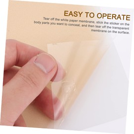 Baluue 2pcs Scar Concealing Stickers Skin Tone Tape for Coverage for Swimming Fitness and Lightweight Easy to Apply Scar Tape Tone