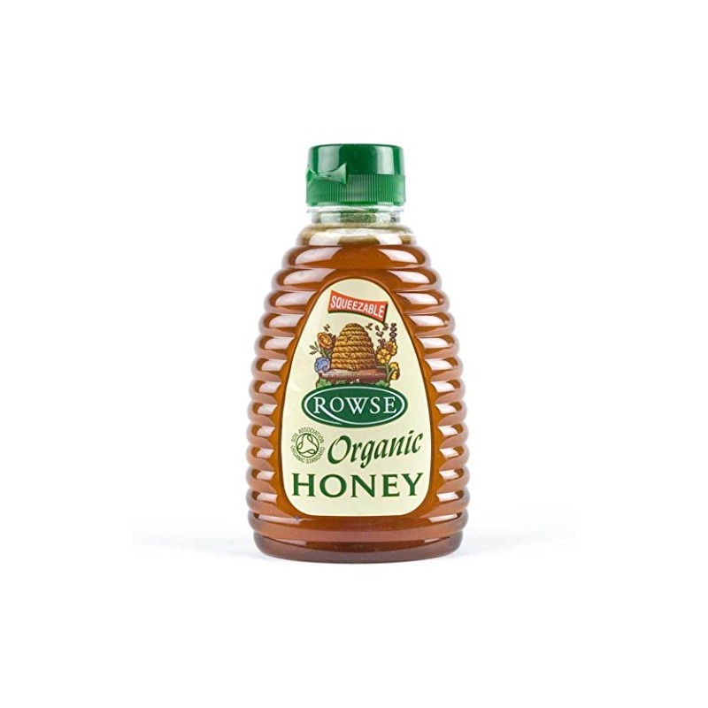 Rowse Org Squeezy Honey 340g X 4 (Pack of 4)