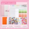 A6 PU Leather Budget Organiser with Buckle Budget Planner Financial
