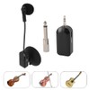 LICAEVEY Micrófono de Instrumento Inalámbrico, 2.4GHz de Guitarra Inalámbrica Violín