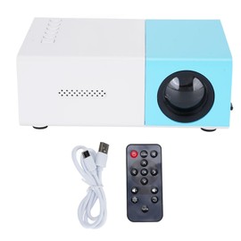 Projector, 1080P Full HD HiFi Portable Film Projector, Smart Home Projector with HDMI, USB, 3.5mm Sound Interface for Smartphone, Laptop, TV, Tablet, PC
