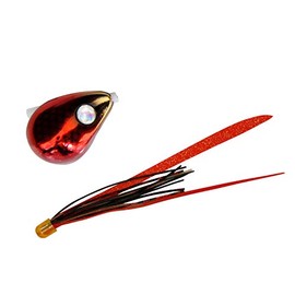 JACKALL F203 Explosion Lead Binding Ball Slide, 5.6 oz (160 g), Metal Red/Red Gold T+