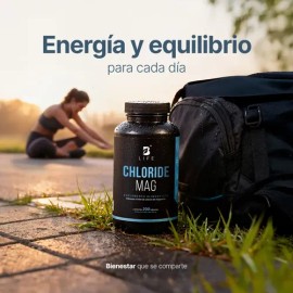 Cloruro de Magnesio 500 mg con 200 Cápsulas | Apoya Energía y Función Muscular | Recuperación y Equilibrio Diario | Más de 6 Meses de Consumo | B Life