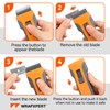 WRAPXPERT Razor Blade Scraper, Razor Scraper Tool with 30pcs Extra