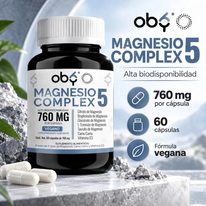 Magnesio Complex 5 Gluconato De Magnesio