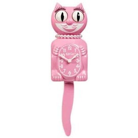 Kit Cat Klock Pink Satin Lady
