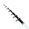 Portable Telescopic Fishing Rod Travel Spinning Fishing Pole Carbon Fiber