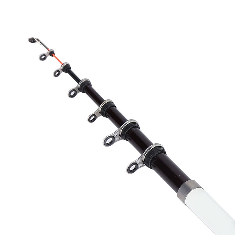 Portable Telescopic Fishing Rod Travel Spinning Fishing Pole Carbon Fiber