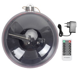 3D Holographic Advertising Machine Professional WiFi Holographic Advertising Display 3D Hologram Fan Projector for Exhibition Cinema 100‑240V EU Plug