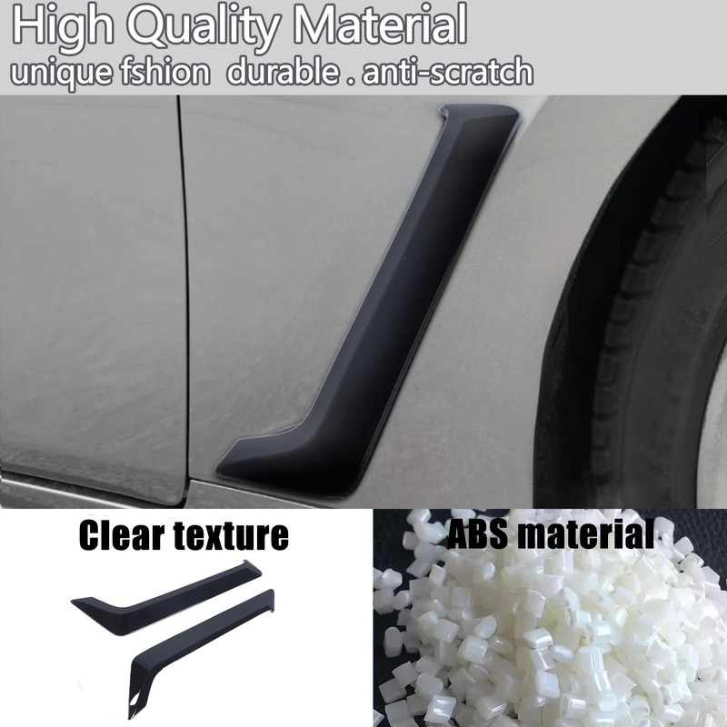 Front Fender Side Vent Garnish Trim Compatible with Infiniti Q60