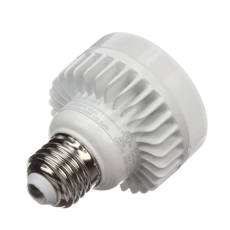 Component Hardware 10W Cool White LED Bulb for Dry/Damp Applications