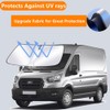 Windshield Sun Shade for 2022-2024 2025 Ford E-Transit Sunshade 240T