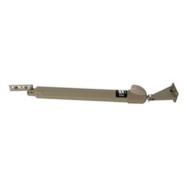 Touch 'n Hold Smooth Door Closer - Single Kit (Sandstone) - Standard-Duty Door Closer with Touch-Button Hold Open Feature & Smooth Closing Motion â for (Medium & Lightweight) Storm, Screen Doors.