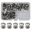SHSMPXOY 90 Set Chicago Screws Posts for Leather Rivets M5*5mm