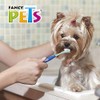 Fancy Pets Cepillo Dental de Doble Cabezal 360 para Perro