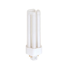 Satco S8353 2700K 42-Watt GX24q-3 Base T4 Triple 4-Pin Tube for Electronic and Dimming Ballasts,Warm White