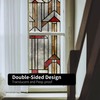 Flortlias Faux Stained Glass Effect Window Privacy Film, Original Hand