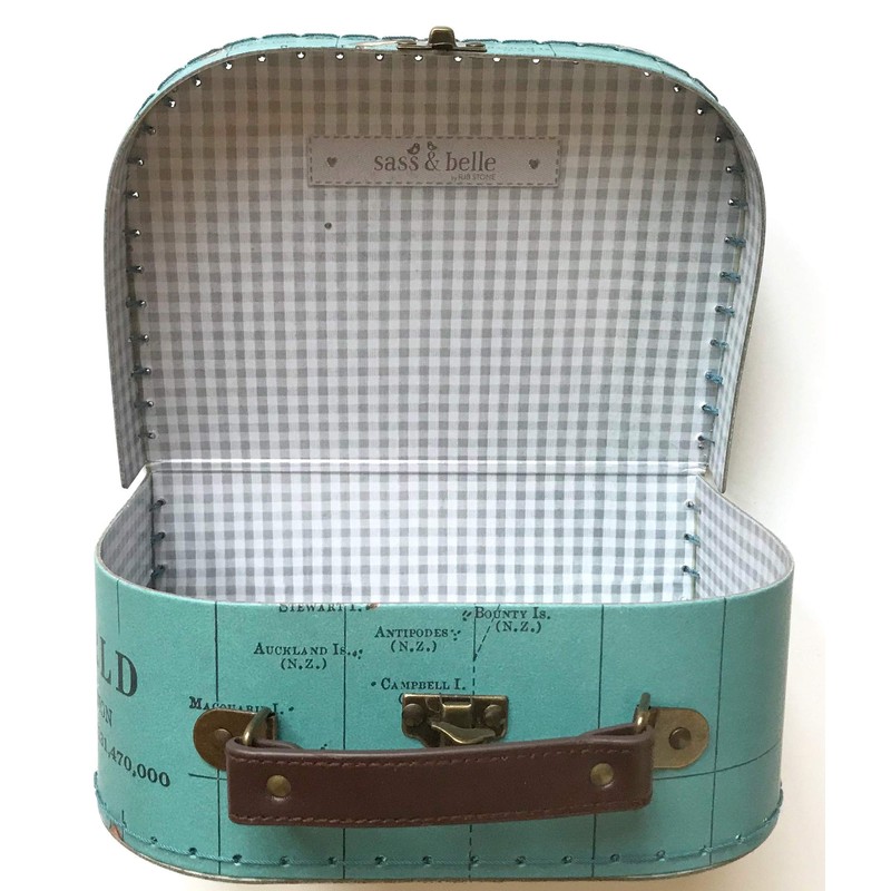 Sass and Belle Children’s Doll Suitcase Storage Box Cardboard case