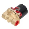Solenoid Valve Brass Electric 2 Way 1/2in Normally Closed for