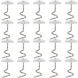 Upholstery Tacks & Bed Skirt Pins with Twist Design - No-Slip Fabric Holders for Furniture Upholstery, Sofa Covers, Headliners & Bedding Accessories