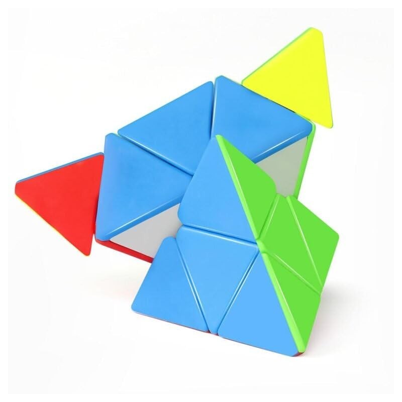 Kancharo Weird Turf Cube [With Convenient Storage Pouch] (Stickerless, Pyraminx)