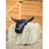 AJ Tack Steer Head Roping Dummy Black