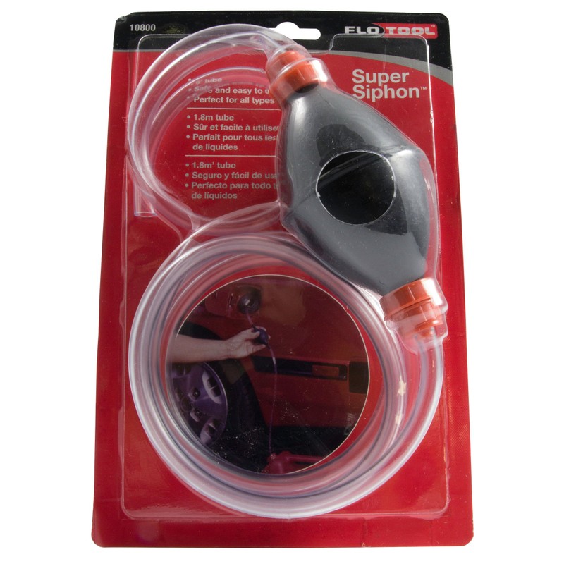 FloTool 10800/6 Super Siphon with Clear Tube