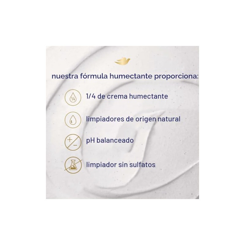 Dove - Espuma de ducha para cuerpo, de humedad profunda