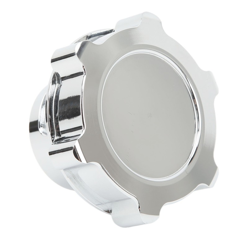 Oil Cap Aluminium Alloy Polished Oil Inlet Cover Cap Replacement