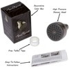 High Pressure Showerhead Brushed Nickel - Best Wall Mount, Bathroom,
