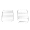 Double Layer Baking Grill Stainless Steel Dishwasher Safe Heat Evenly