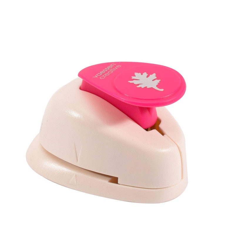 Vaessen Creative Craft Paper Punch Oakleaf Motive Puncher, Multi-Colour, 6.5