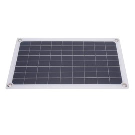 Solar Watt 12 Volt Solar Trickle Charger 20W 12V Solar Panel Car Battery, 20w Solar Panel Charger Monocrystalline Silicon USBDual DC Output for Charging 12V Battery
