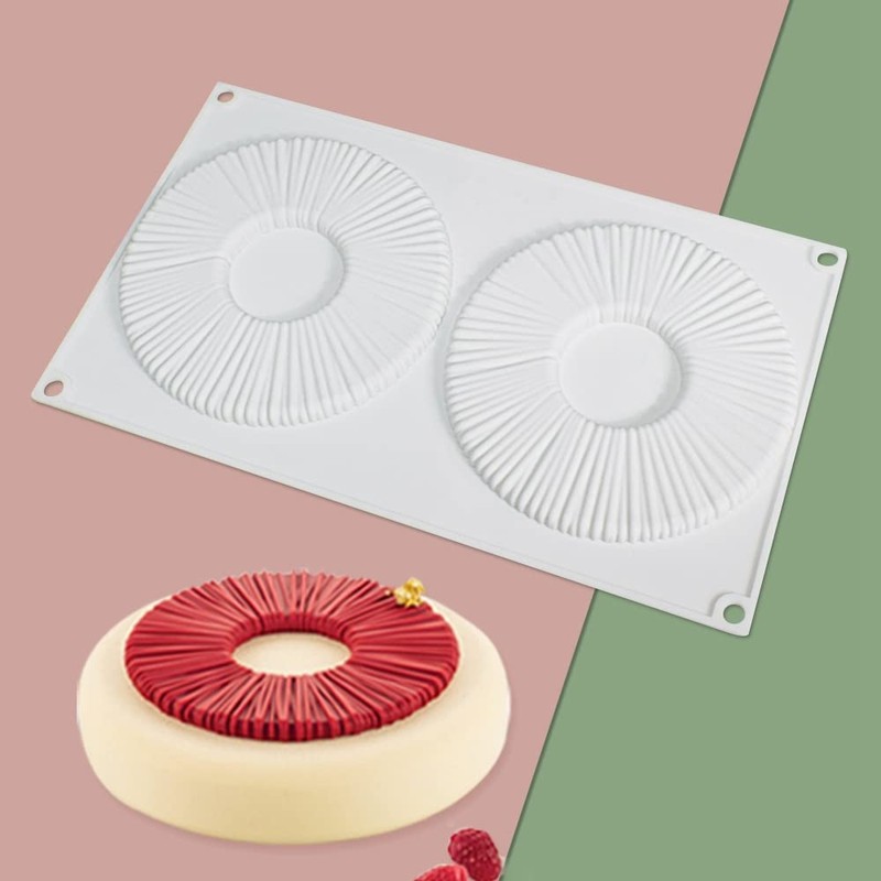 mostsom - Moldes de silicona antiadherentes para donas (donut I)