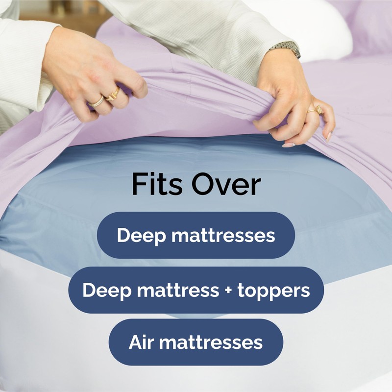 CGK Unlimited Extra Deep King Sheet Set - 6 Piece