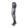 L'eggs Women's Diamond Tight, Black, Large
