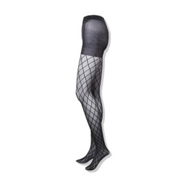 L'eggs Women's Diamond Tight, Black, Large