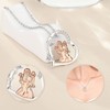 CELESTIA Necklace Mother Daughter and Son Heart Necklace 925 Silver