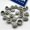 Grey Corrugated Roofing Plastic Screw Cover Strap Caps (50 Pack)