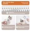 Cat Steam Brush, 3 in 1 Cat Brush for Shedding