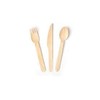 Edenware 100% Biodegradable Wooden Fork 100 Pieces per pack